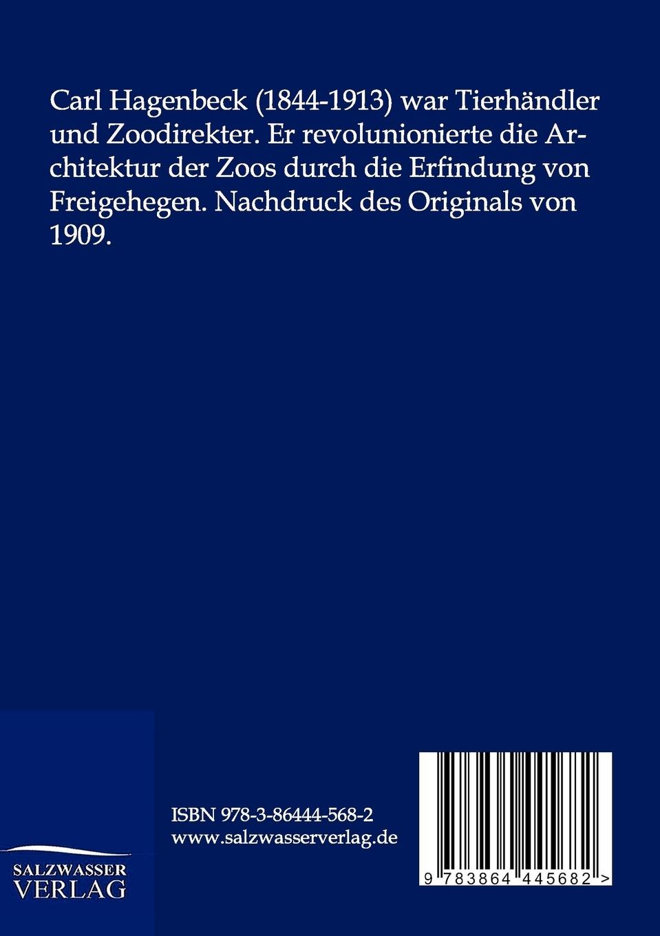 Rückseitencover Von Tieren und Menschen