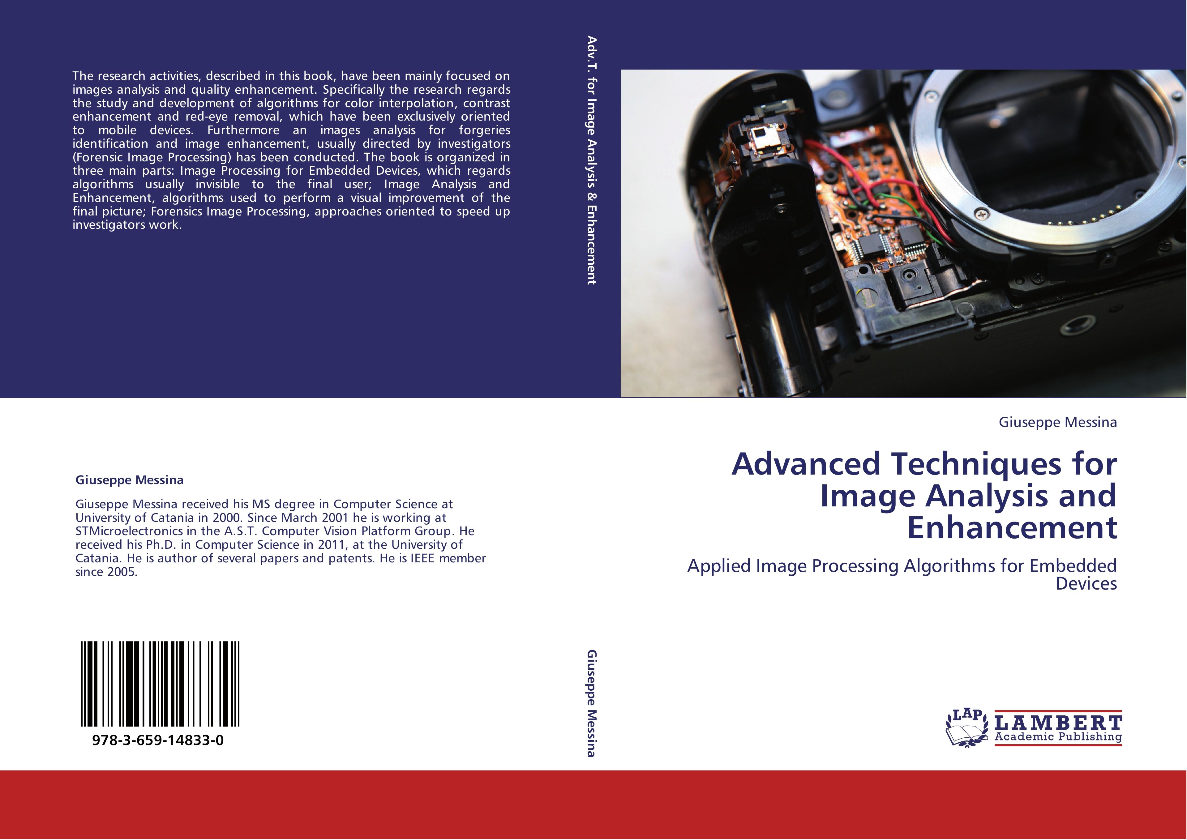 Vorderes Coverbild Advanced Techniques for Image Analysis and Enhancement