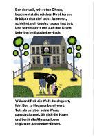 Beispielinhalt (Bild) Der Pirat und der Apotheker