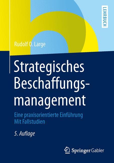Vorderes Coverbild Strategisches Beschaffungsmanagement