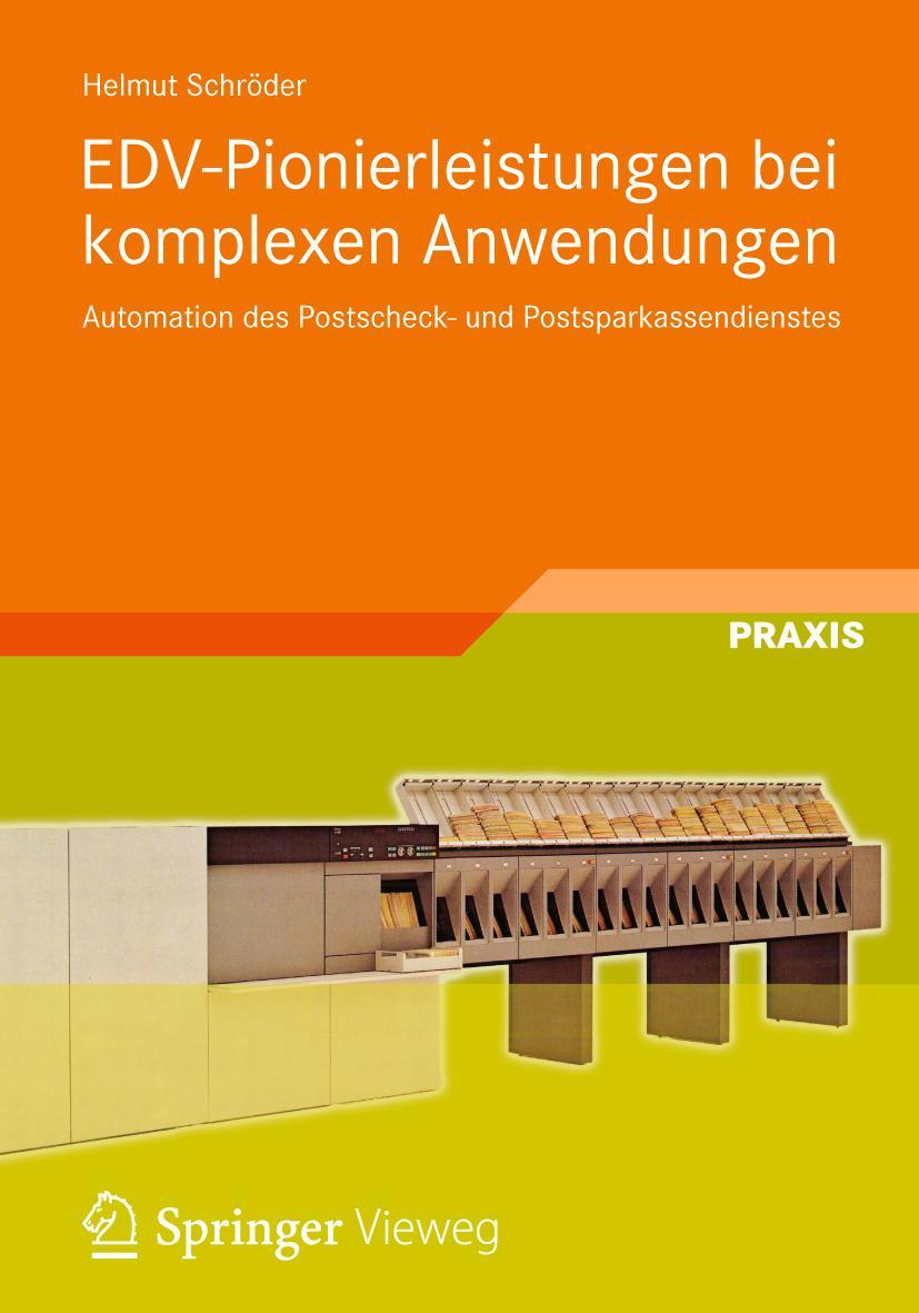 Vorderes Coverbild EDV-Pionierleistungen bei komplexen Anwendungen