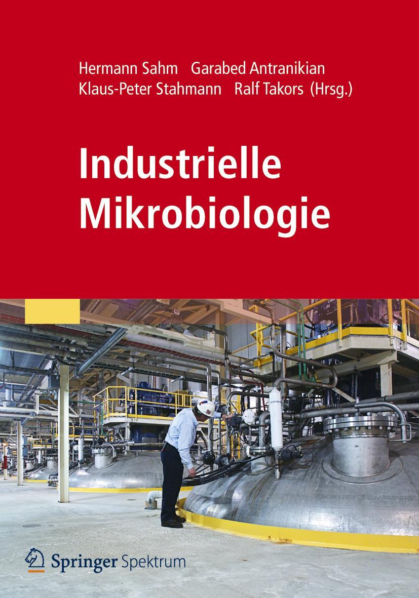 Vorderes Coverbild Industrielle Mikrobiologie