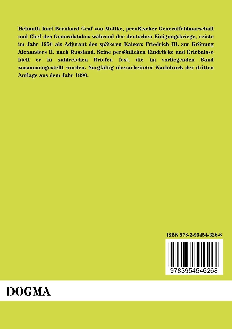 Rückseitencover Briefe aus Russland