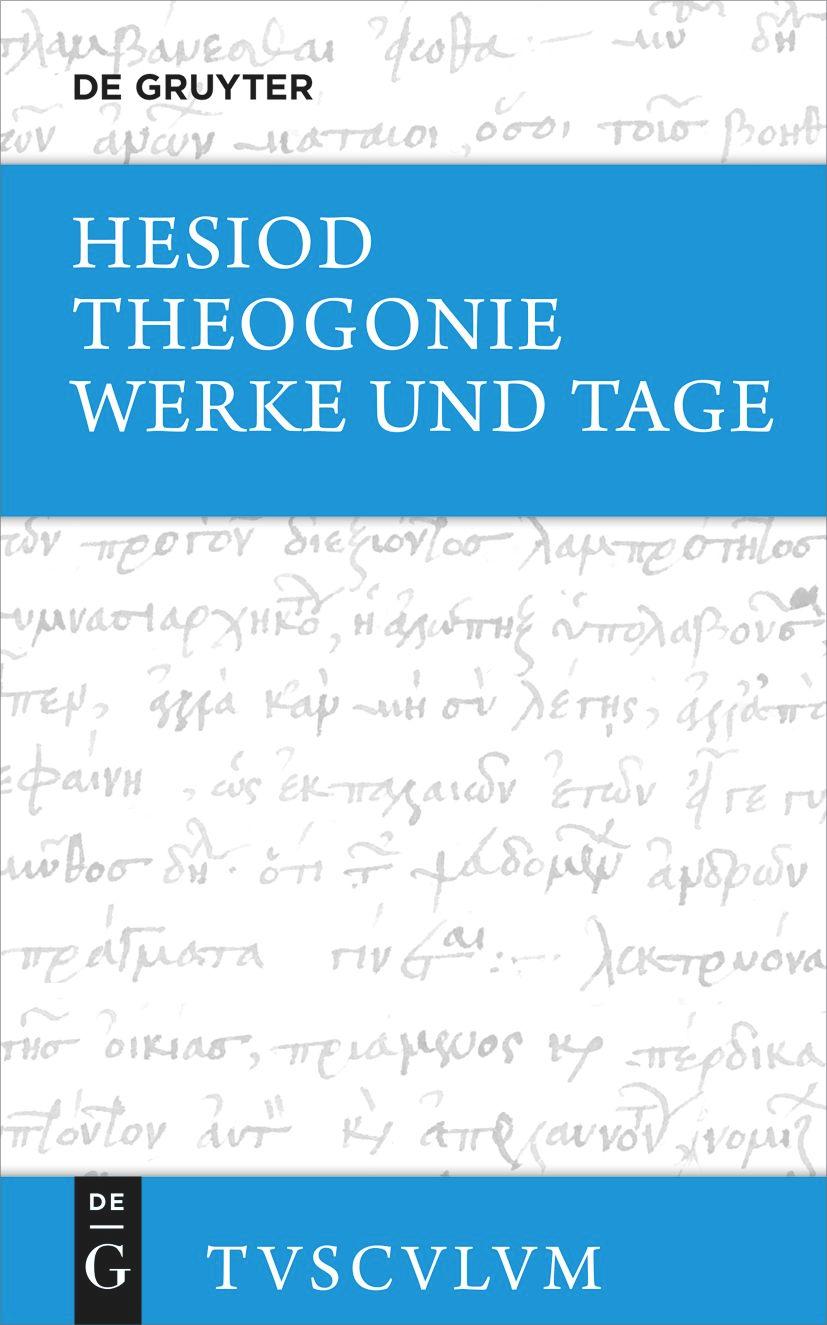 Vorderes Coverbild Theogonie / Werke und Tage