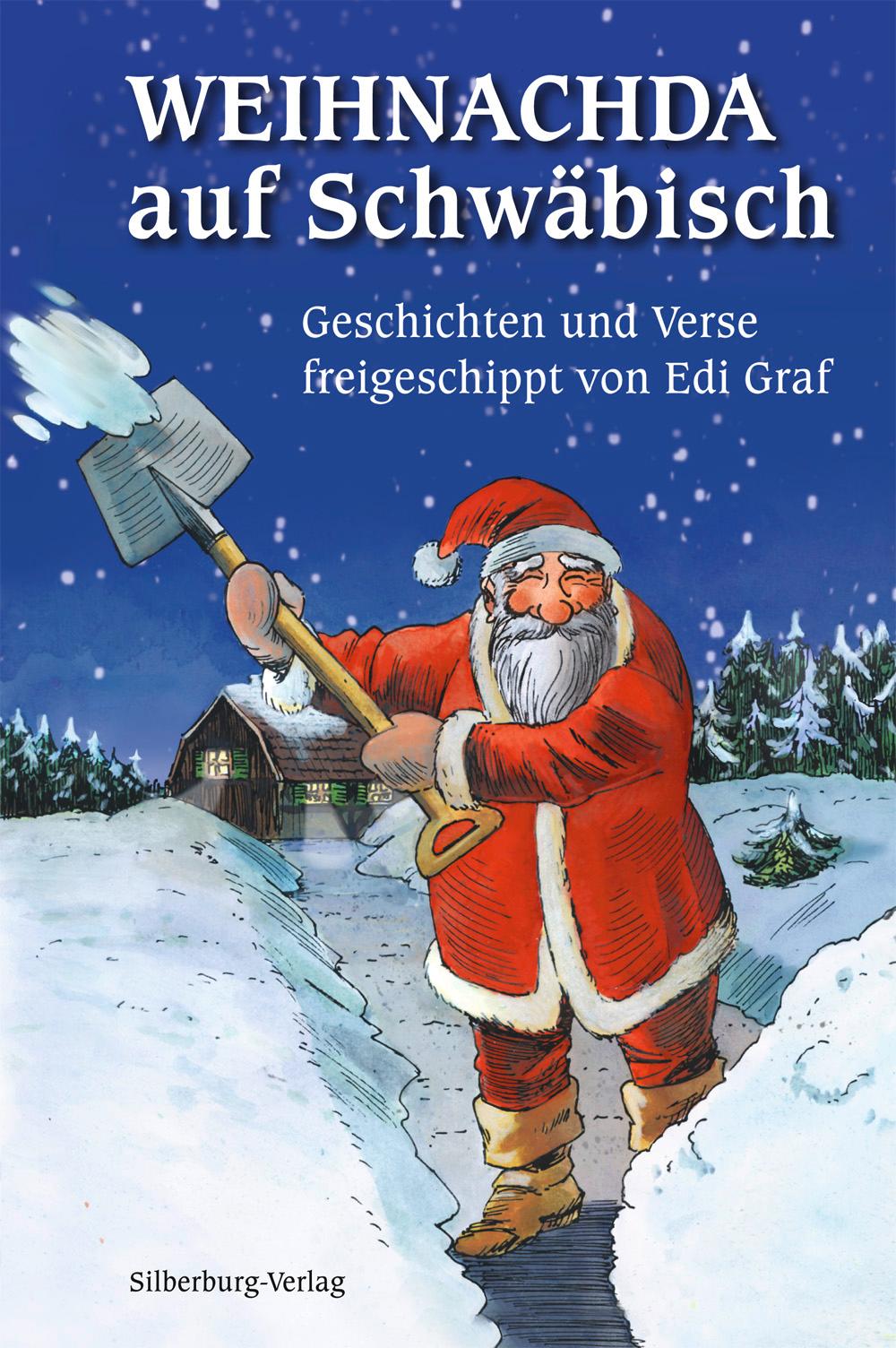 Vorderes Coverbild Weihnachda auf Schwäbisch