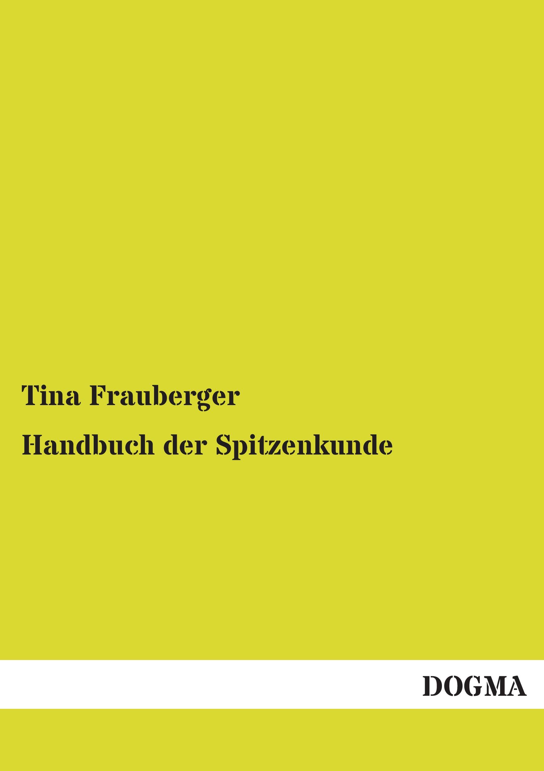 Vorderes Coverbild Handbuch der Spitzenkunde