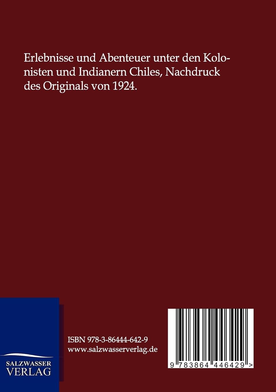 Rückseitencover Aus der Wildnis des Huemuls
