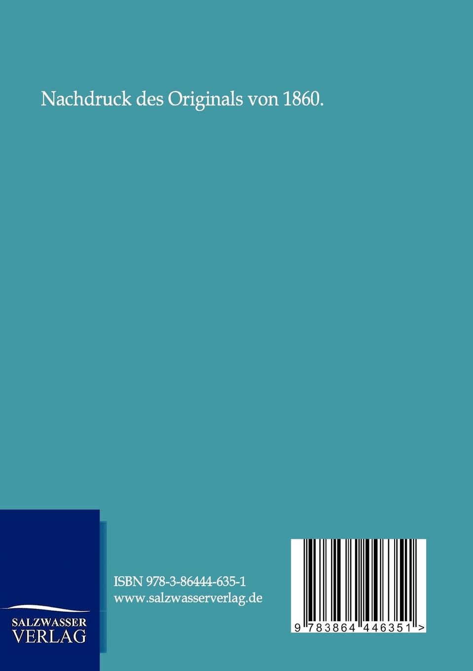 Rückseitencover Kurze Anleitung zur Cultur des Maulbeerbaumes
