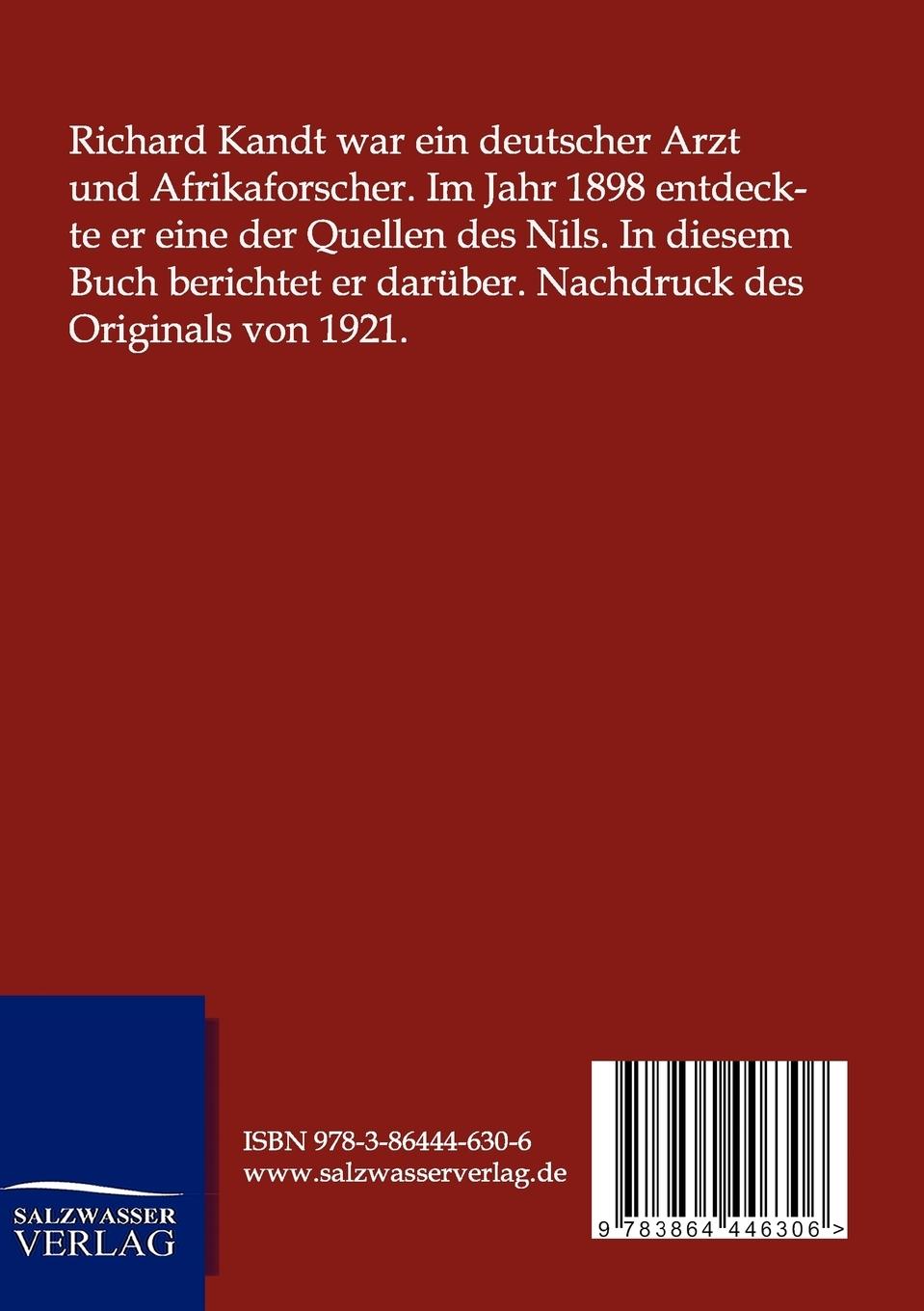 Rückseitencover Caput Nili