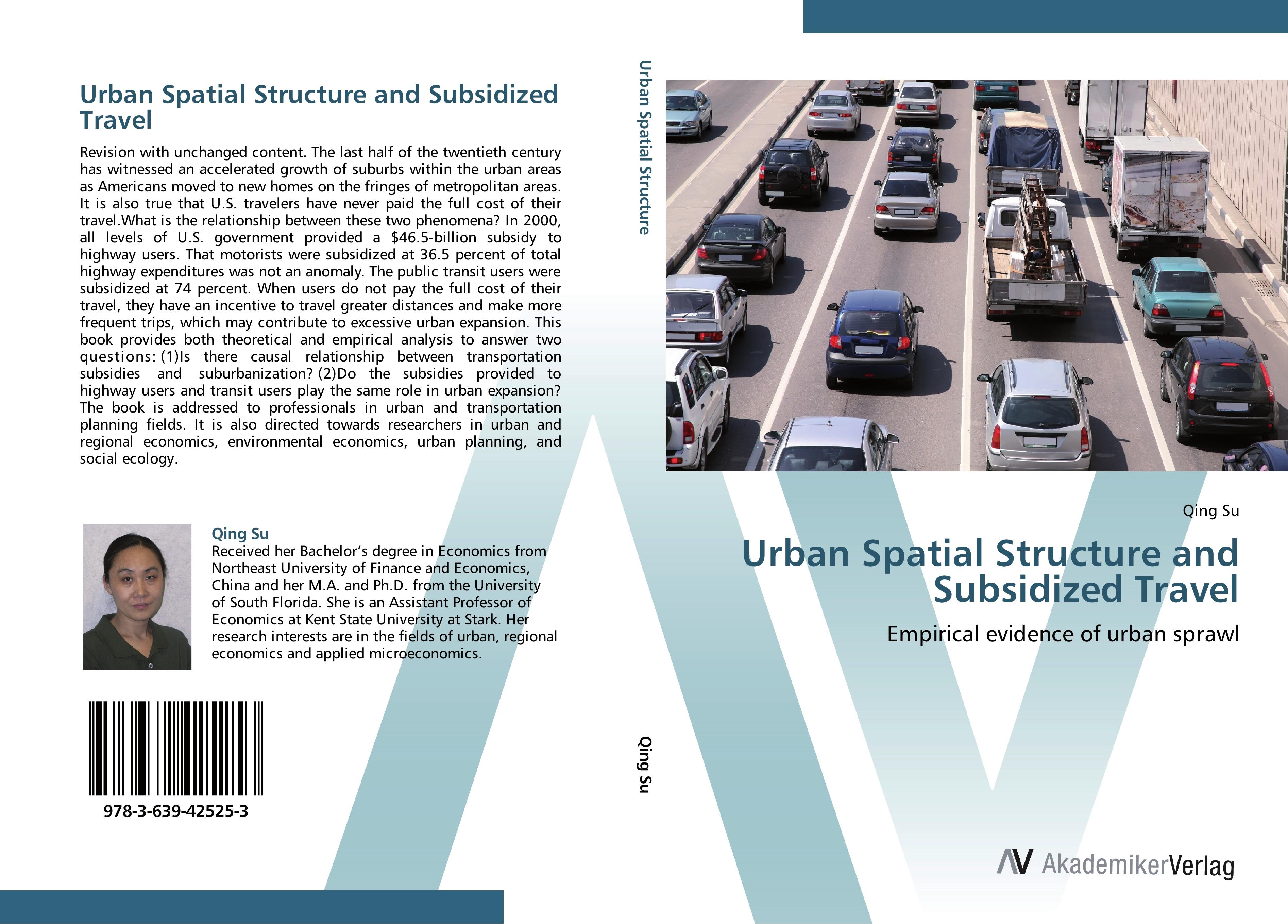 Vorderes Coverbild Urban Spatial Structure and Subsidized Travel