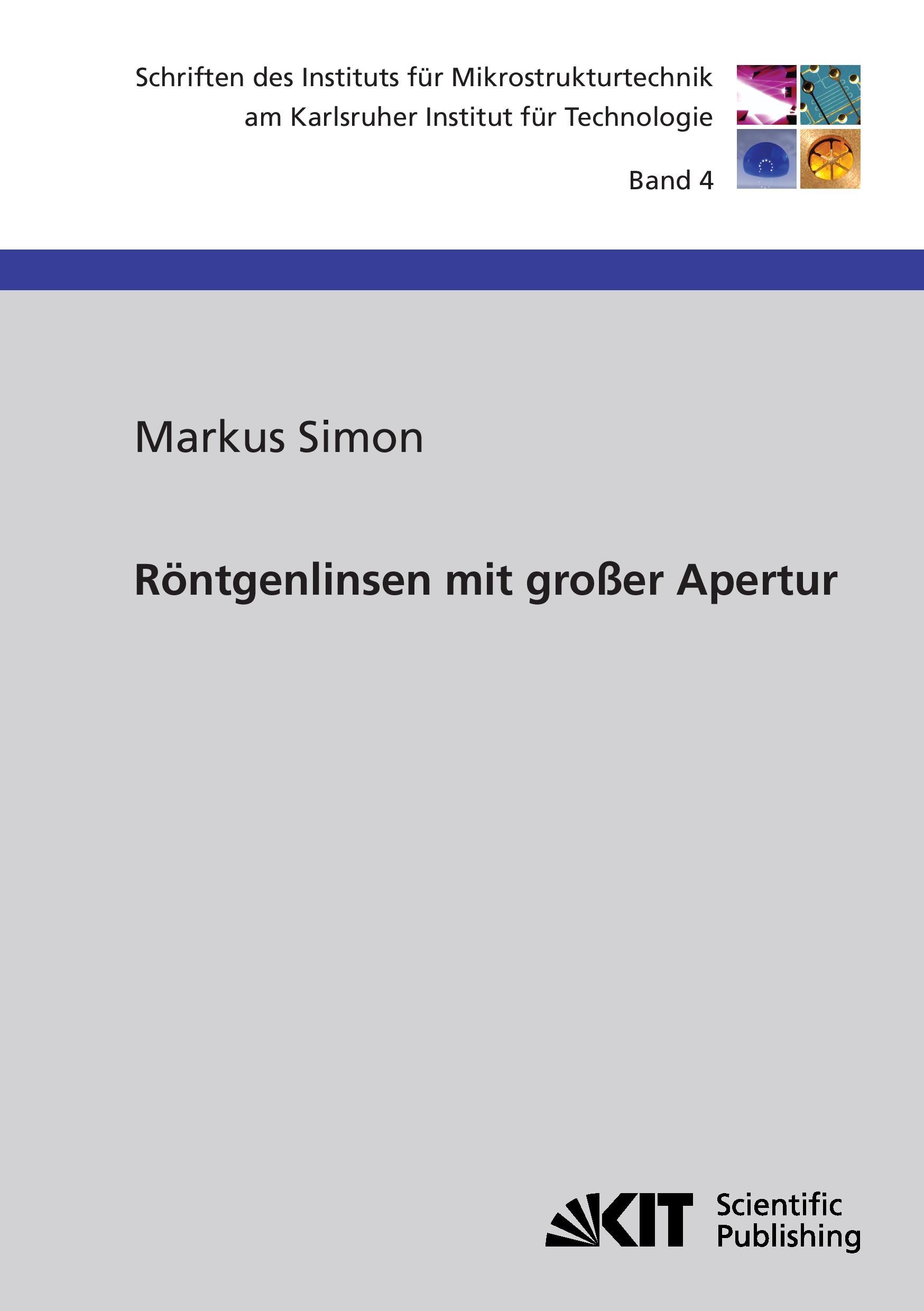 Vorderes Coverbild Röntgenlinsen mit großer Apertur