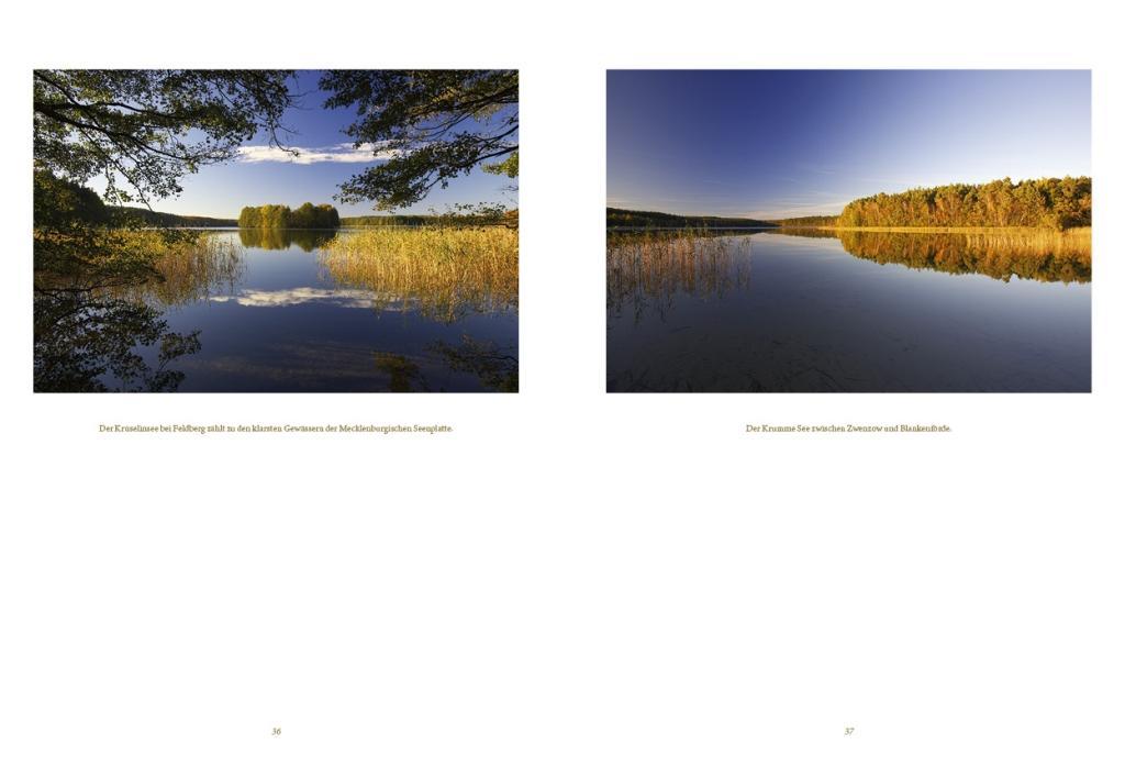 Beispielinhalt (Bild) Die Mecklenburgische Seenplatte