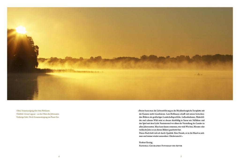 Beispielinhalt (Bild) Die Mecklenburgische Seenplatte