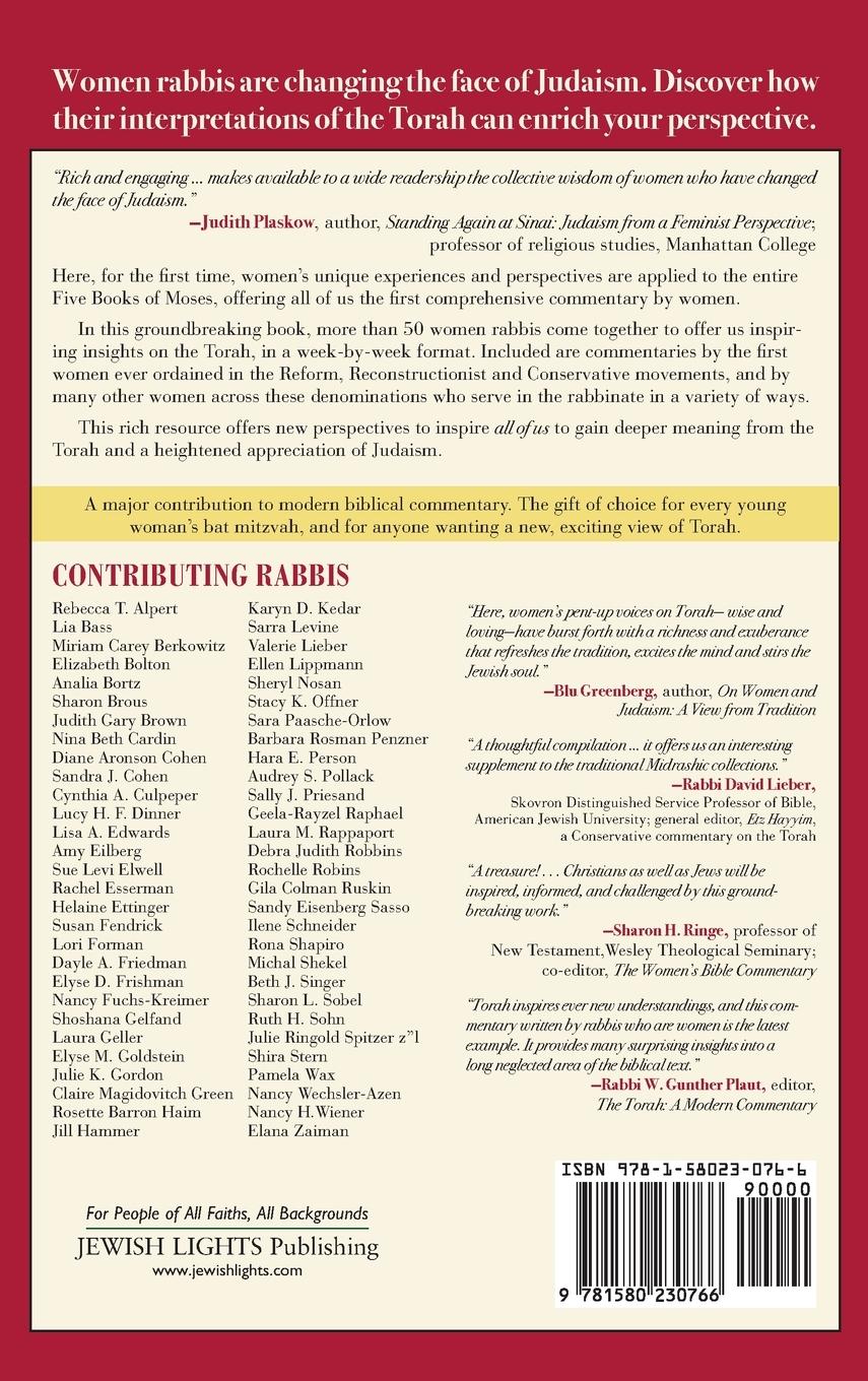 Rückseitencover The Women's Torah Commentary