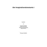Vorderes Coverbild Imaginationskonstante i