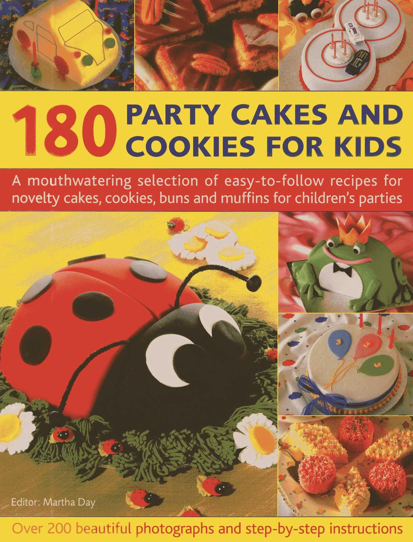 Vorderes Coverbild 180 Party Cakes and Cookies for Kids