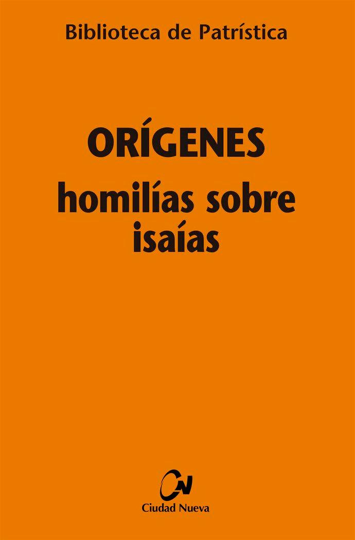 Vorderes Coverbild Homilías sobre Isaías