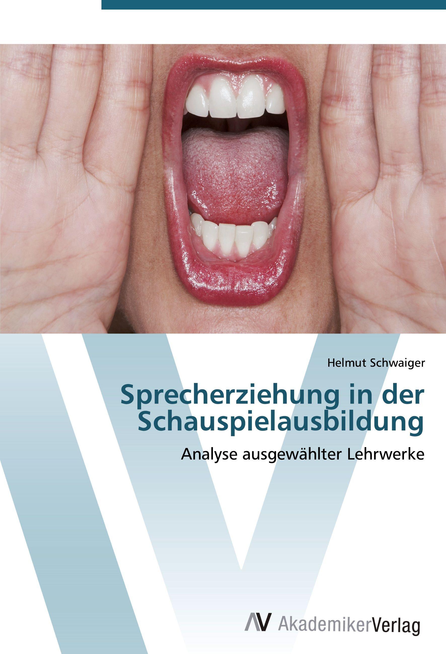 Vorderes Coverbild Sprecherziehung in der Schauspielausbildung