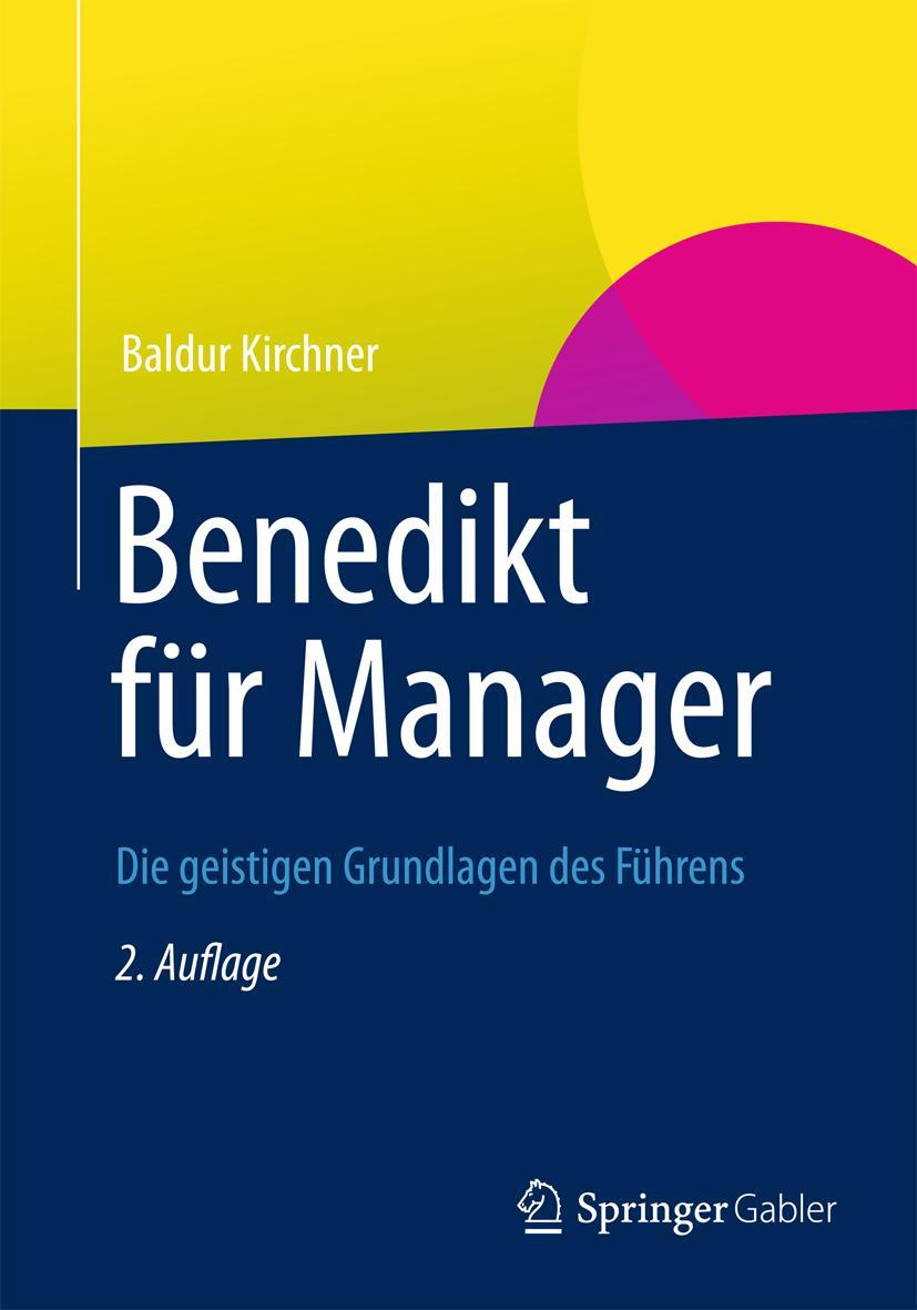 Vorderes Coverbild Benedikt für Manager
