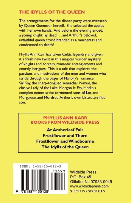 Rückseitencover The Idylls of the Queen