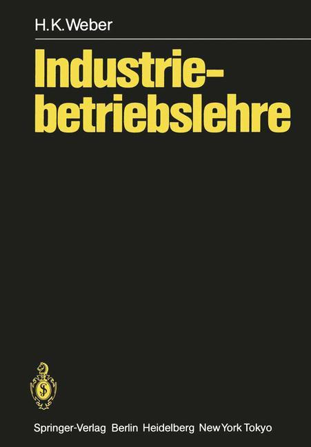 Vorderes Coverbild Industriebetriebslehre