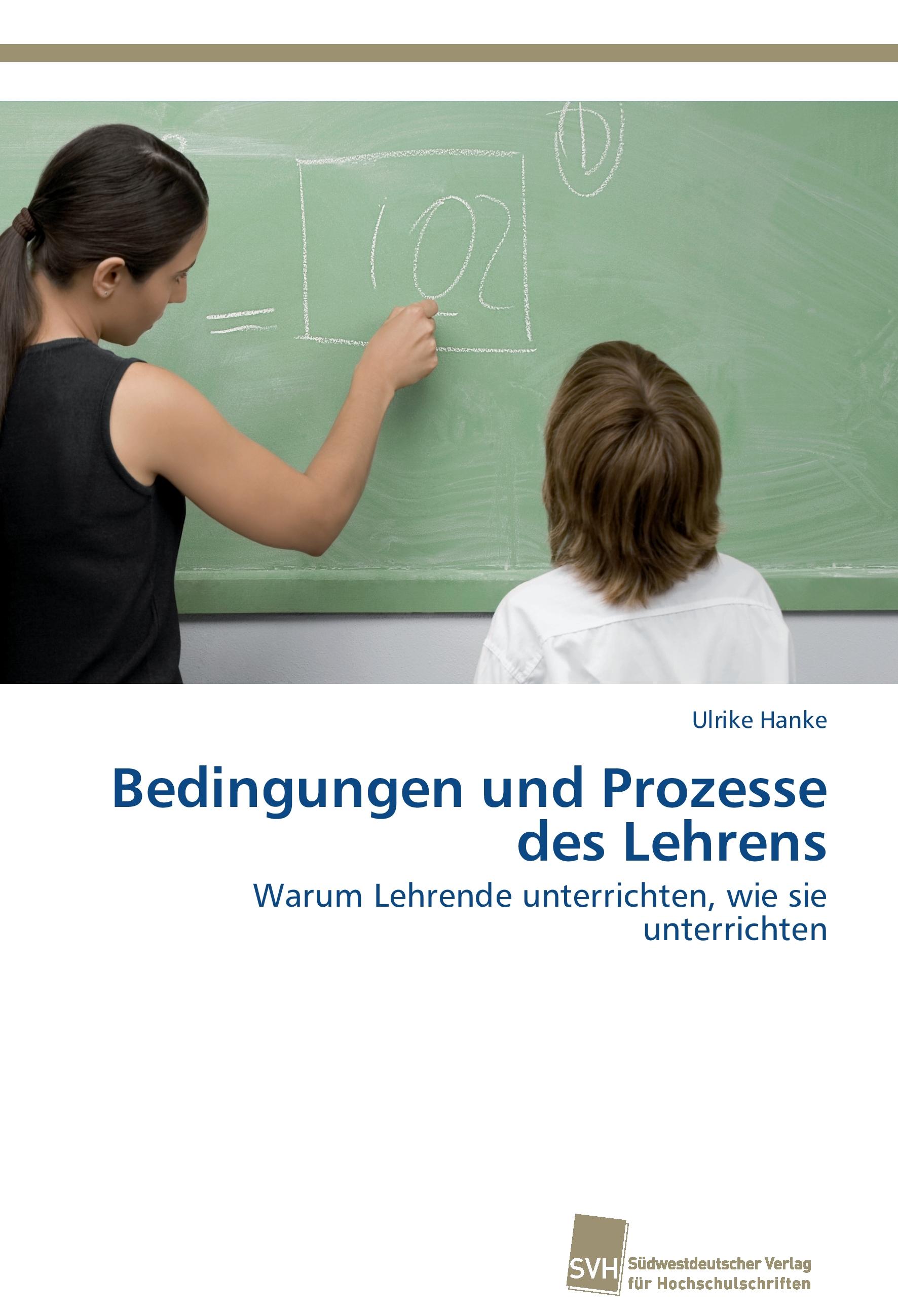 Vorderes Coverbild Bedingungen und Prozesse des Lehrens