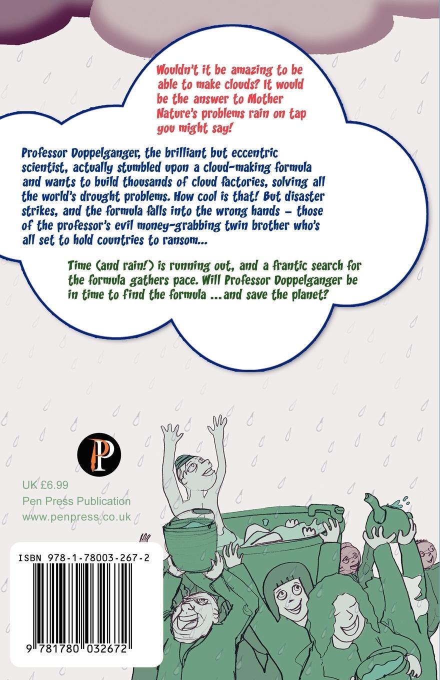 Rückseitencover Professor Doppelganger and the Fantastical Cloud Factory
