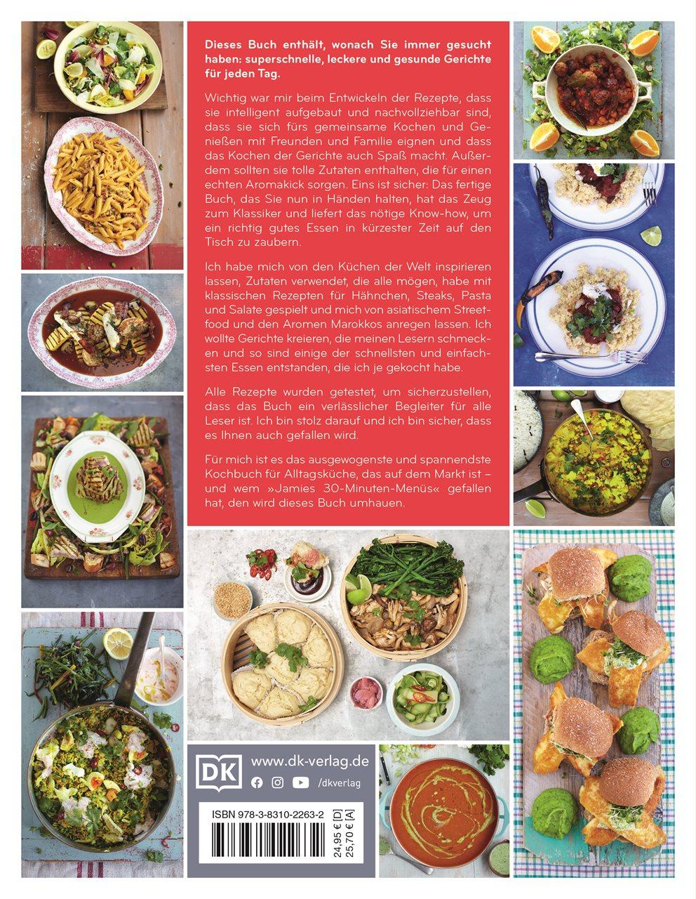 Rückseitencover Jamies 15-Minuten-Küche