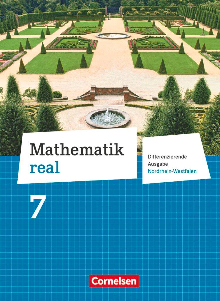 Vorderes Coverbild Mathematik real 7. Schuljahr Schülerbuch. Differenzierende Ausgabe Nordrhein-Westfalen
