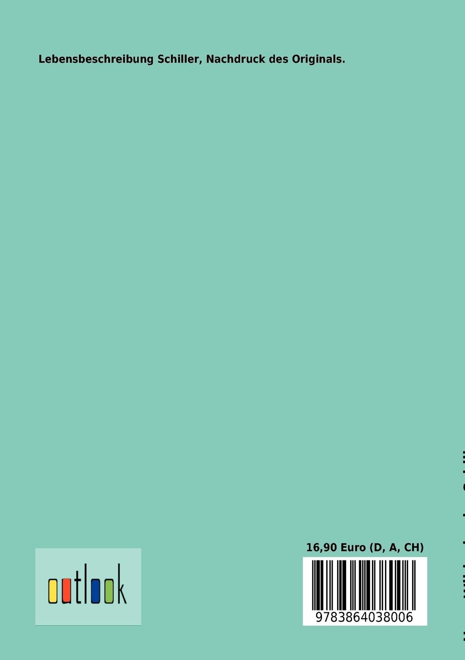 Rückseitencover Schiller