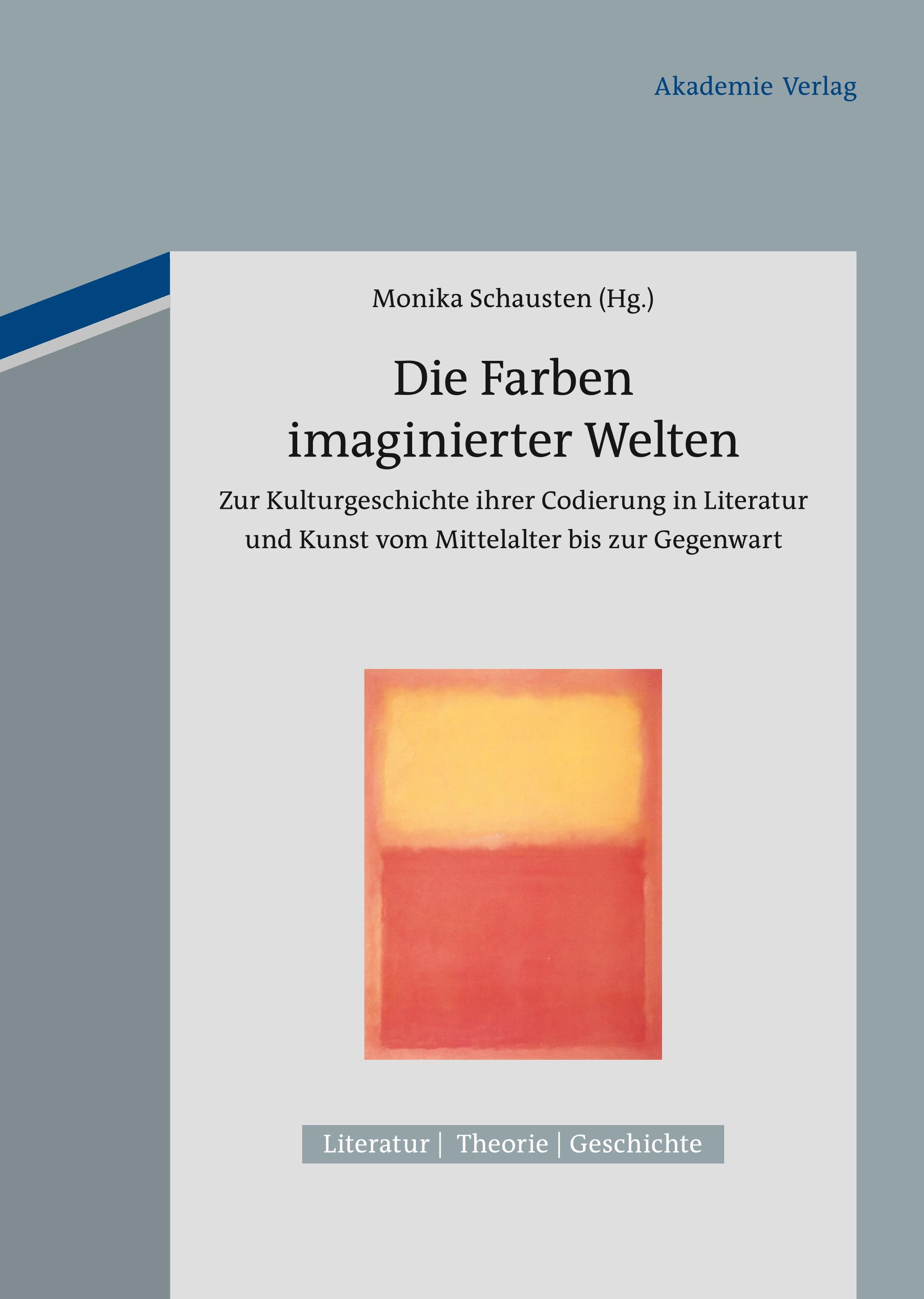 Vorderes Coverbild Die Farben imaginierter Welten