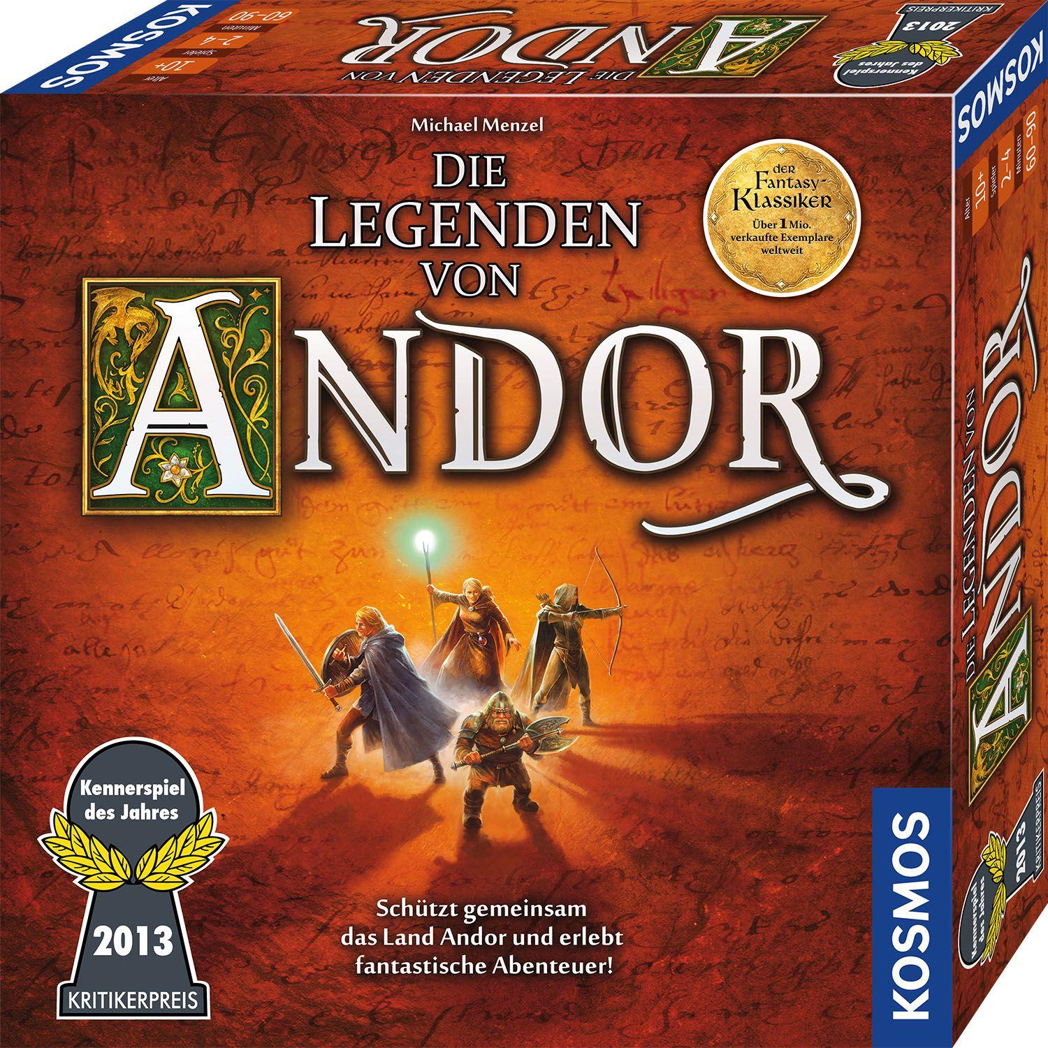 Vorderes Coverbild Die Legenden von Andor