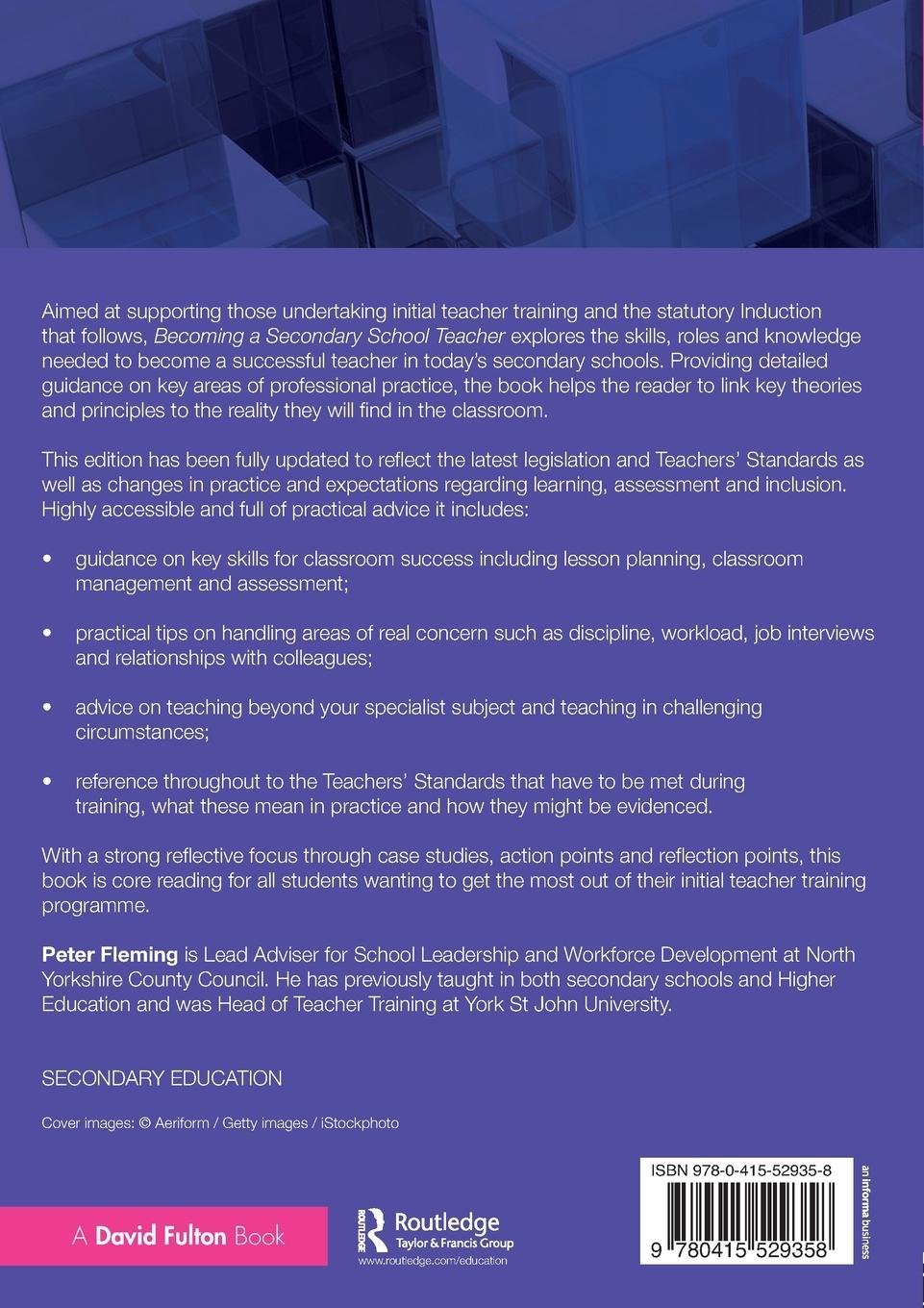 Rückseitencover Becoming a Secondary School Teacher