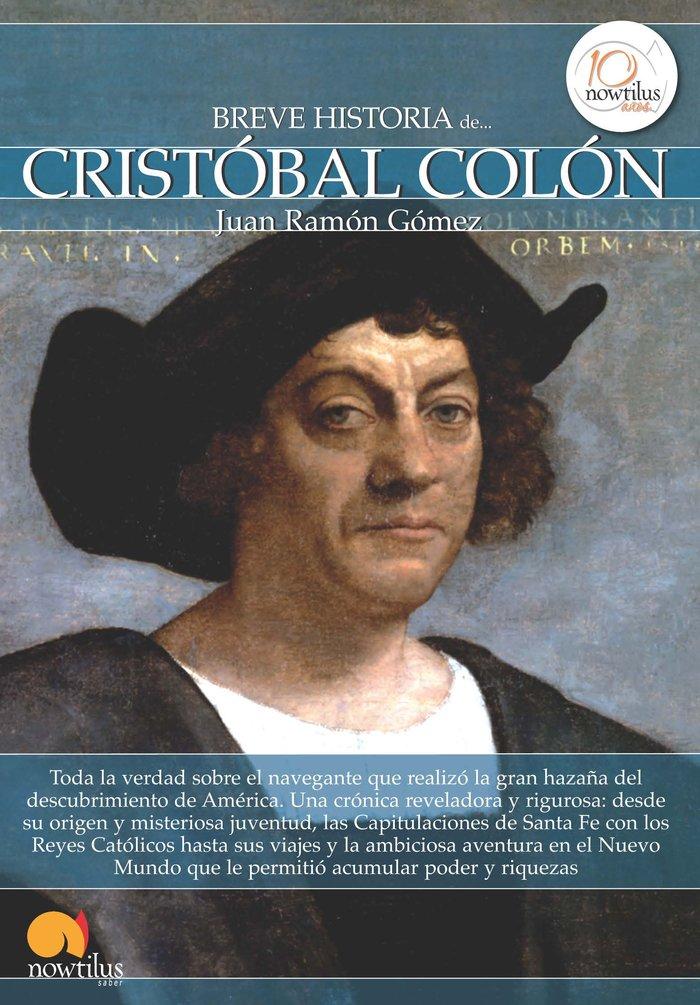 Vorderes Coverbild Breve historia de Cristóbal Colón