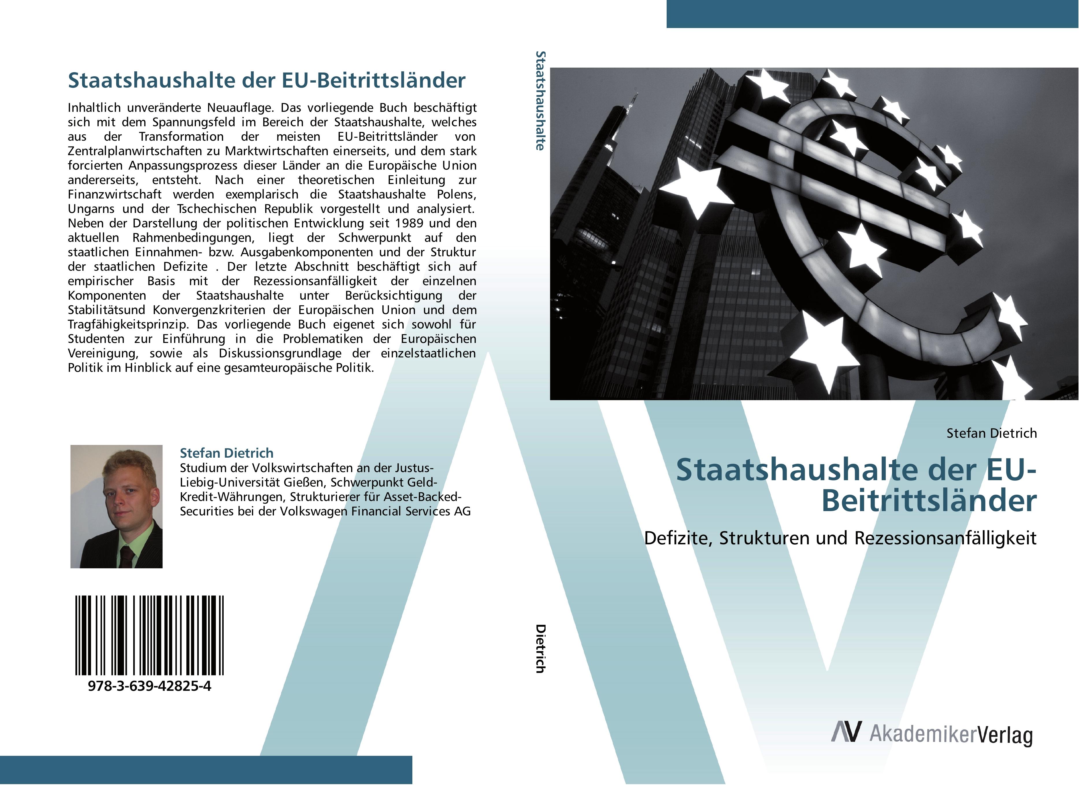 Vorderes Coverbild Staatshaushalte der EU-Beitrittsländer