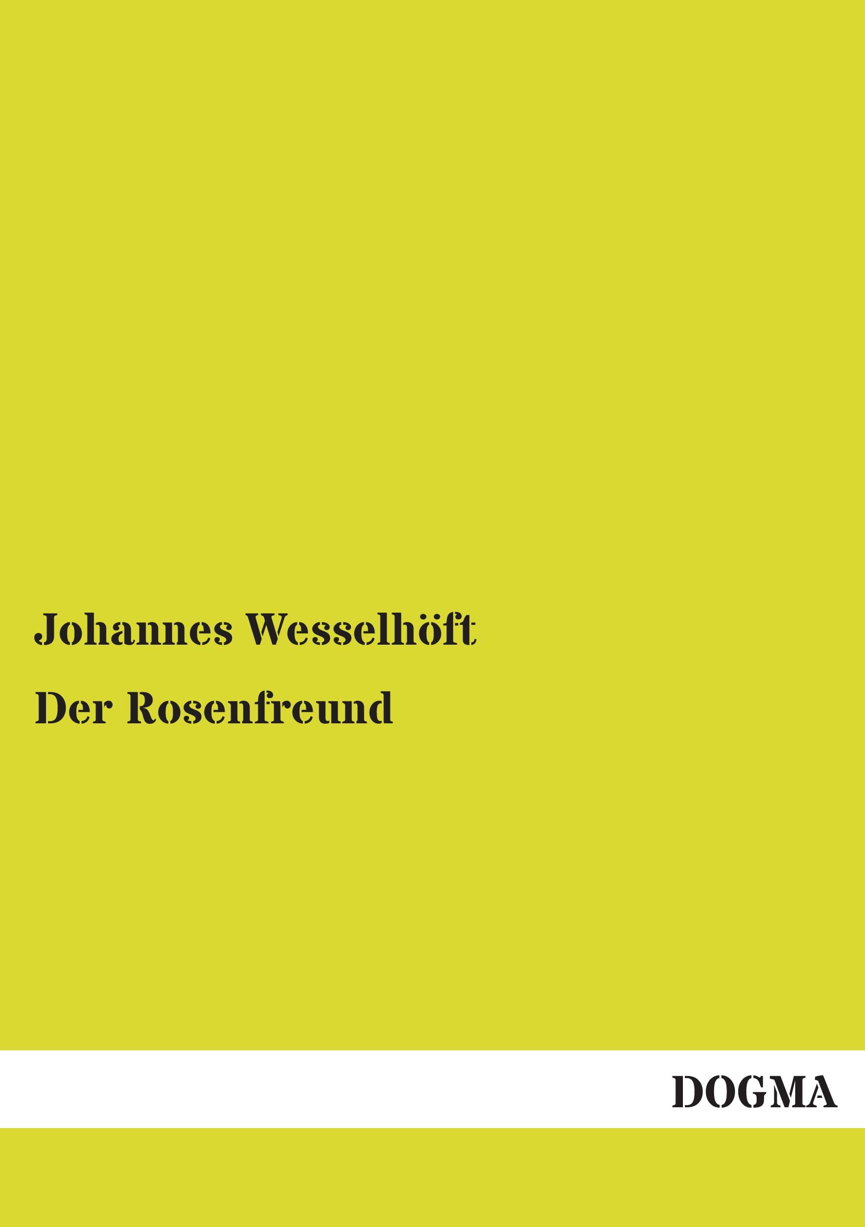 Vorderes Coverbild Der Rosenfreund