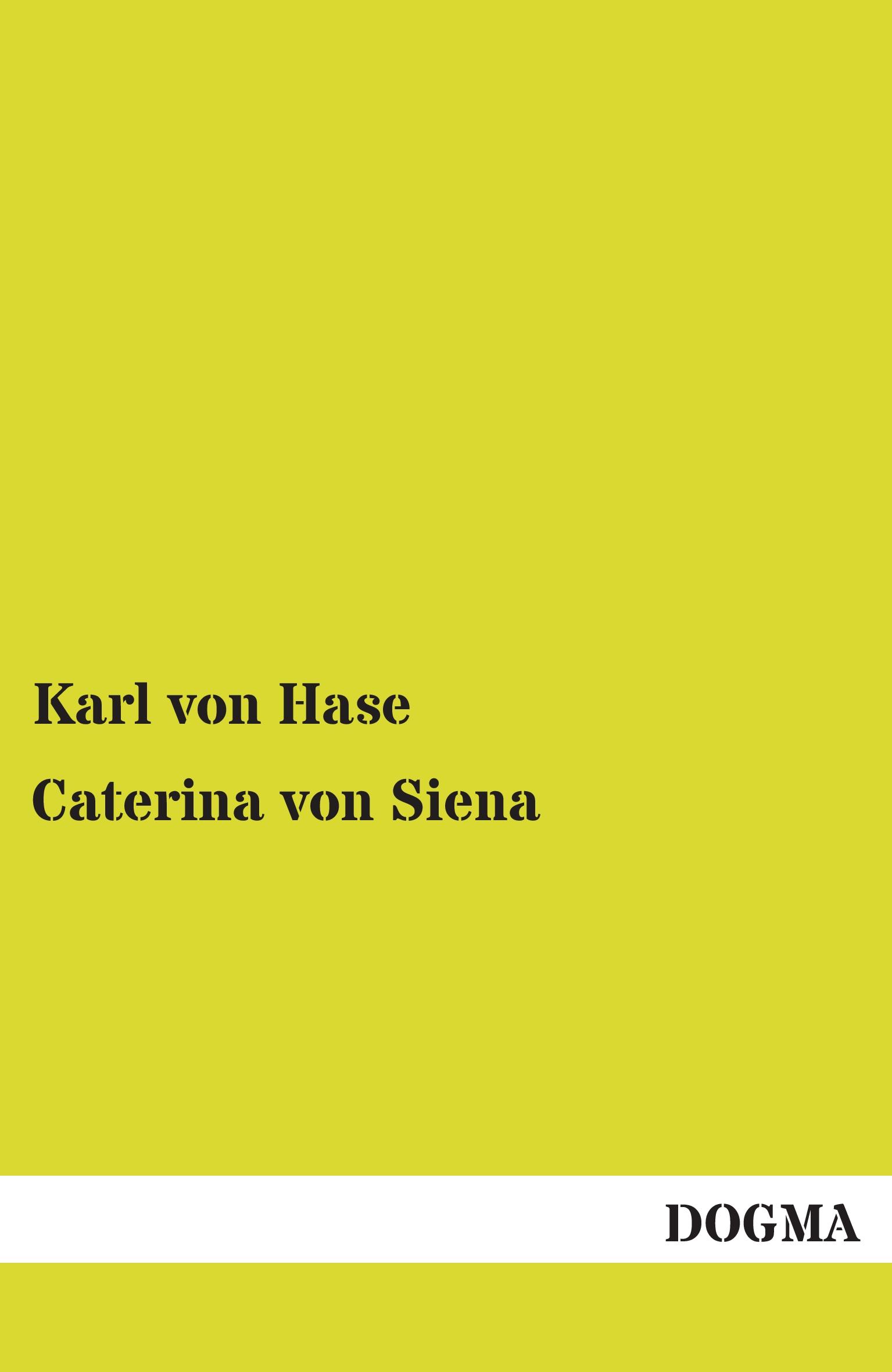 Vorderes Coverbild Caterina von Siena