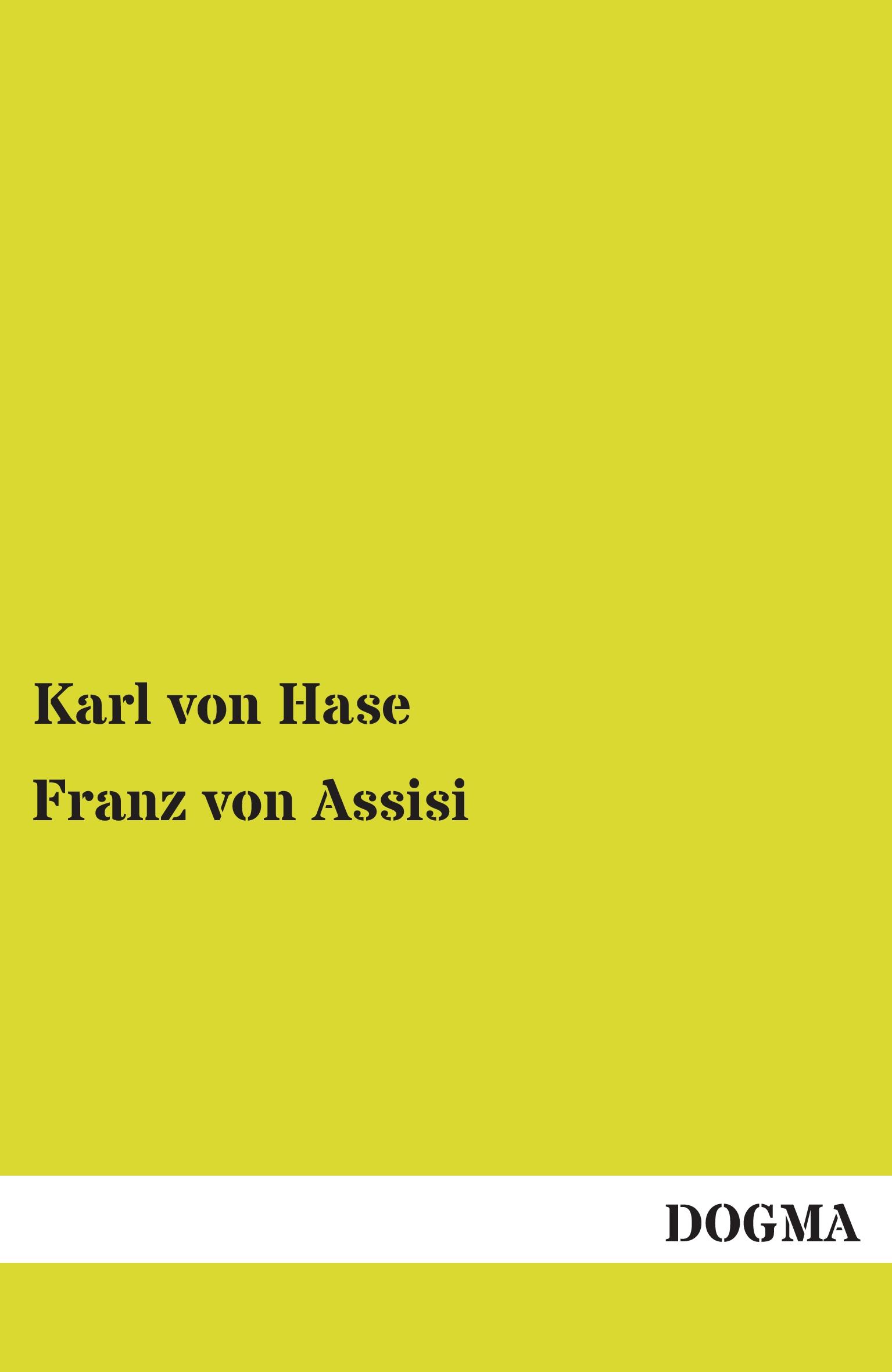 Vorderes Coverbild Franz von Assisi