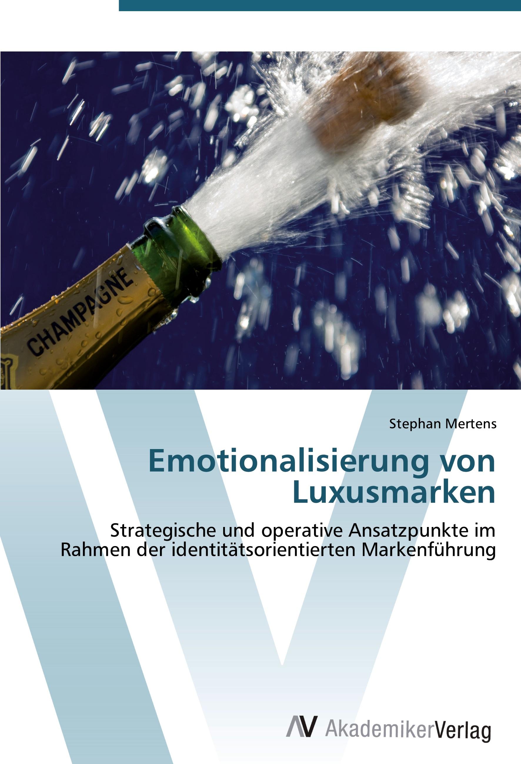 Vorderes Coverbild Emotionalisierung von Luxusmarken