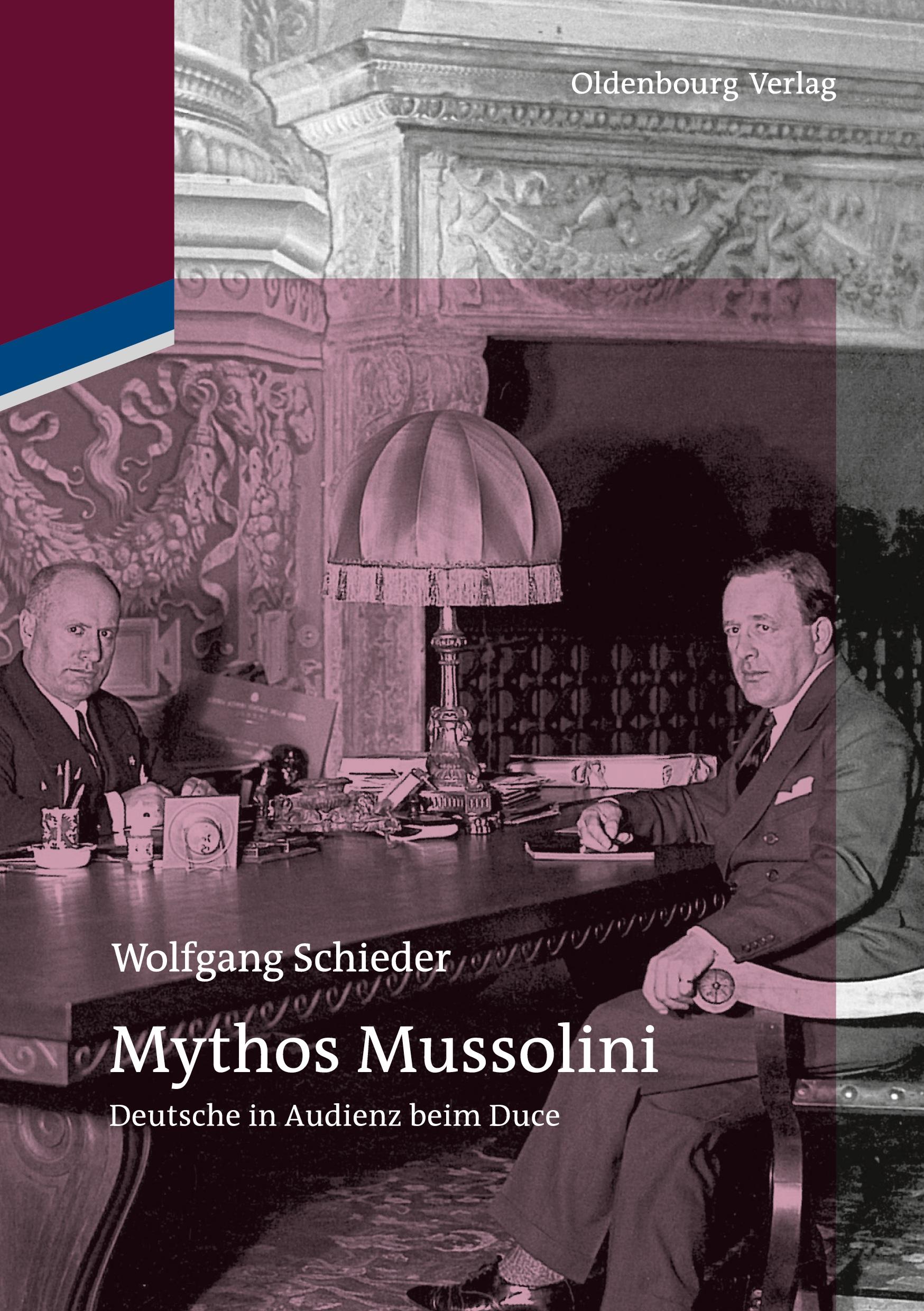 Vorderes Coverbild Mythos Mussolini