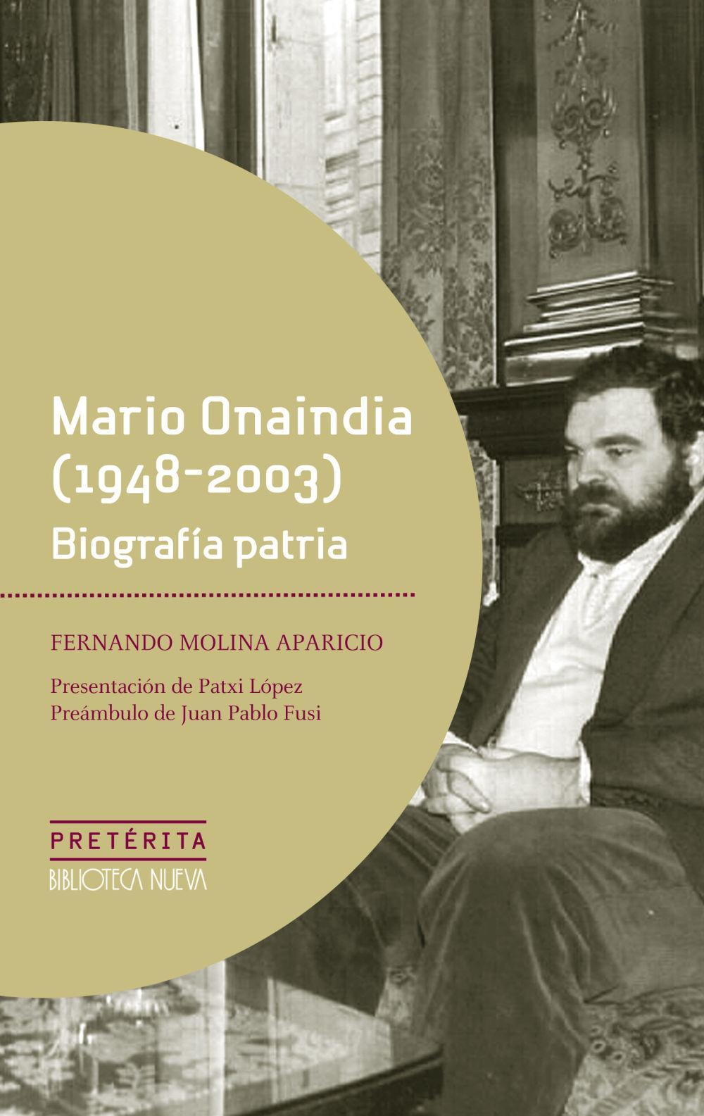 Vorderes Coverbild Mario Onaindia (1948 - 2003): Biografía Patria