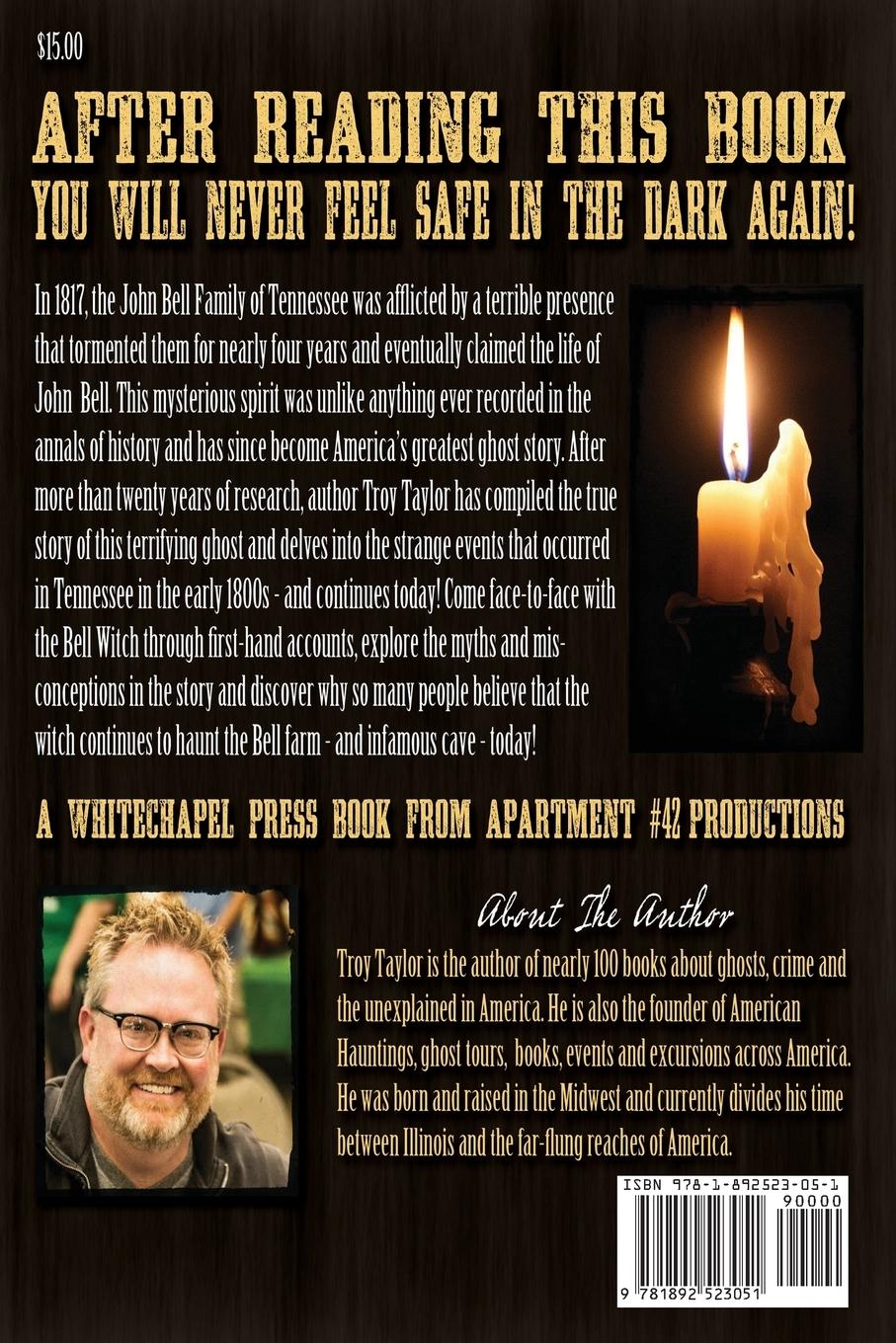 Rückseitencover Season of the Witch: The Haunted History of the Bell Witch of Tennessee