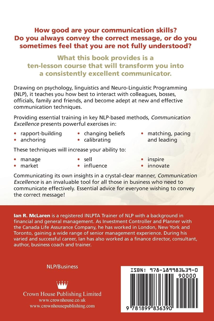 Rückseitencover Communication Excellence