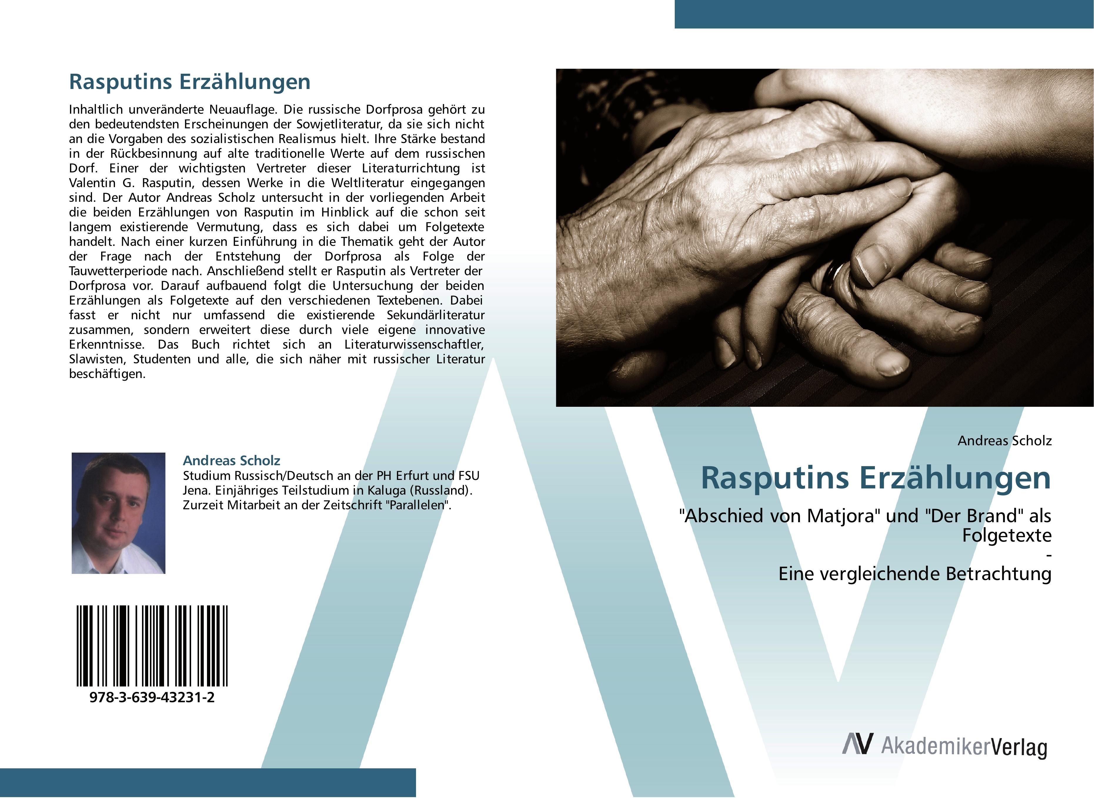 Vorderes Coverbild Rasputins Erzählungen