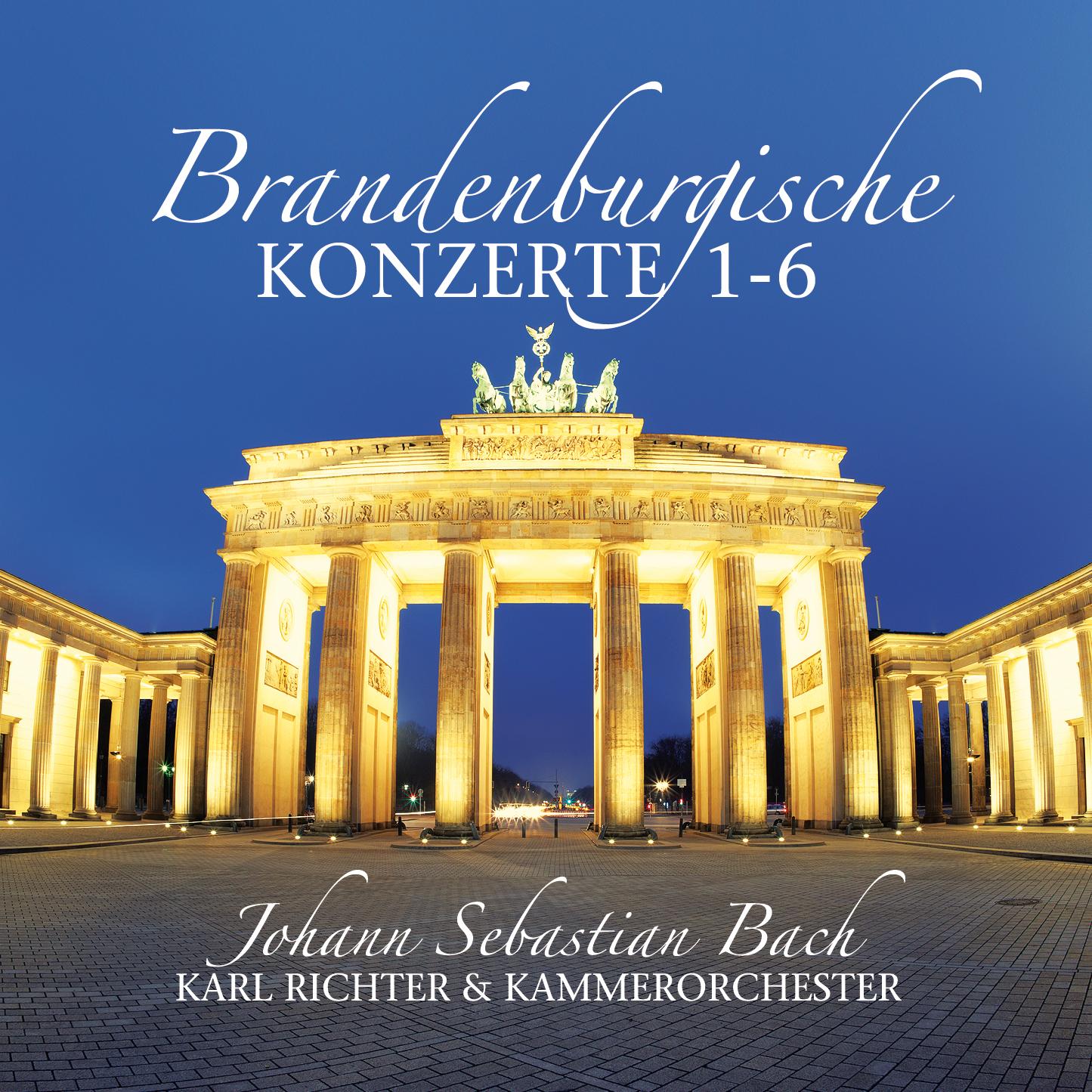 Vorderes Coverbild Brandenburgische Konzerte 1-6