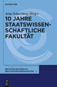 Vorderes Coverbild 10 Jahre Staatswissenschaftliche Fakultät