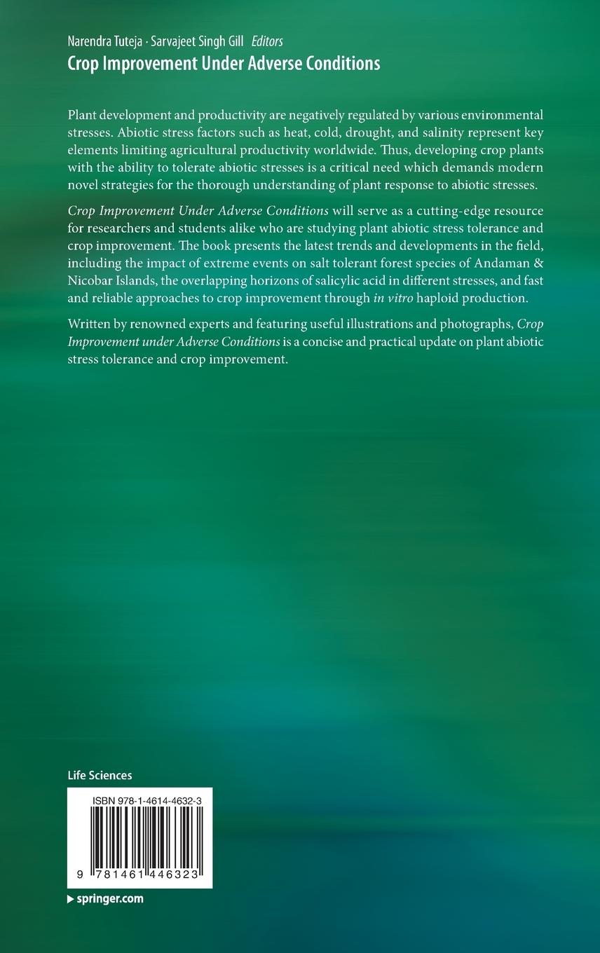 Rückseitencover Crop Improvement Under Adverse Conditions