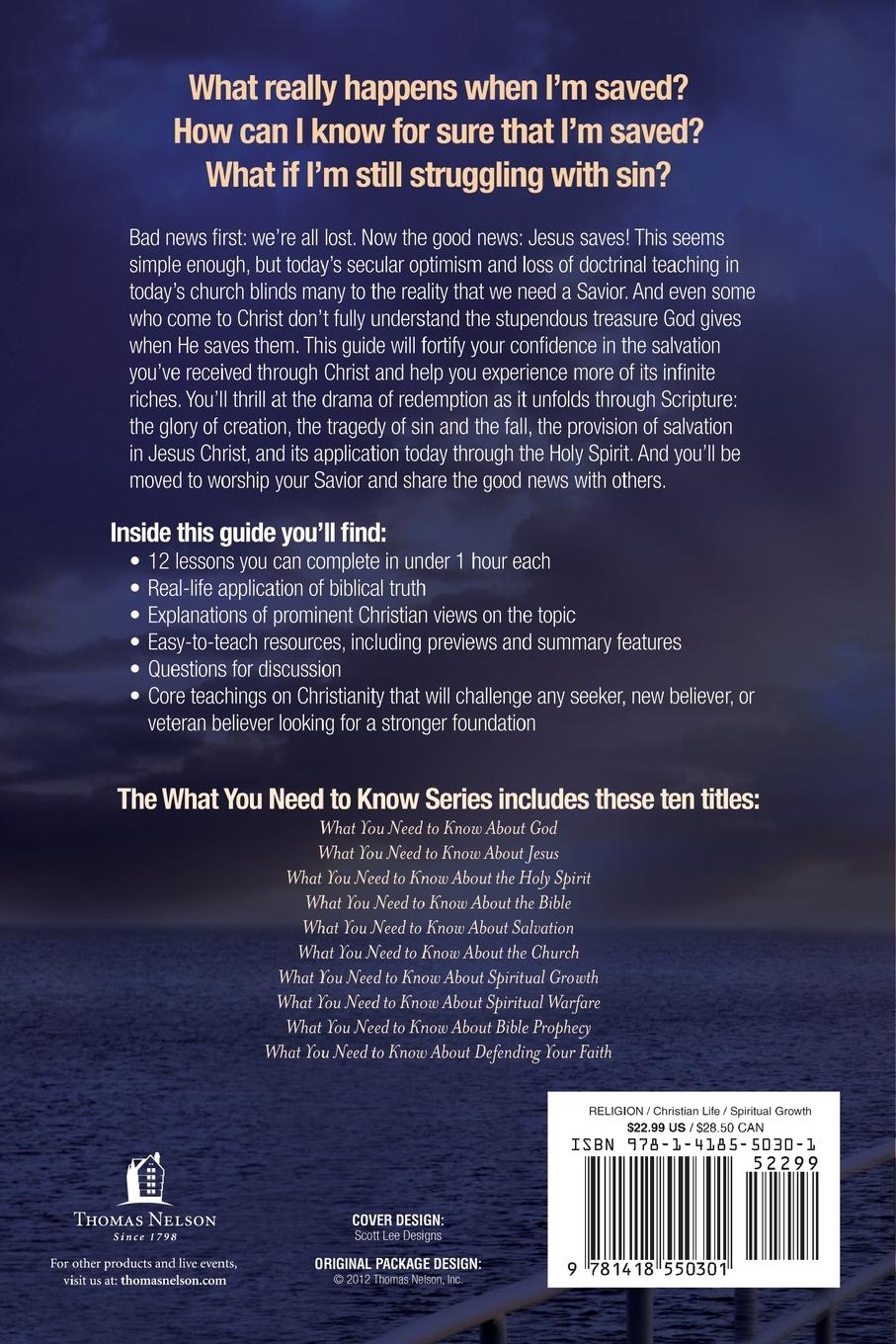 Rückseitencover El What You Need to Know about Salvation