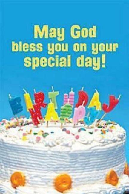 Vorderes Coverbild Happy Birthday Cake with Candles Postcard (Pkg of 25)