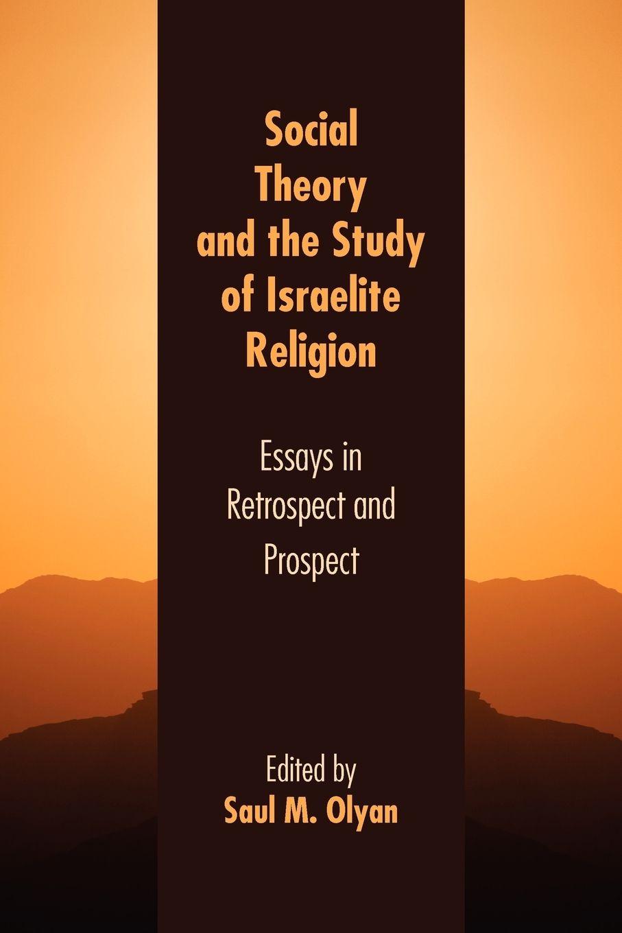 Vorderes Coverbild Social Theory and the Study of Israelite Religion